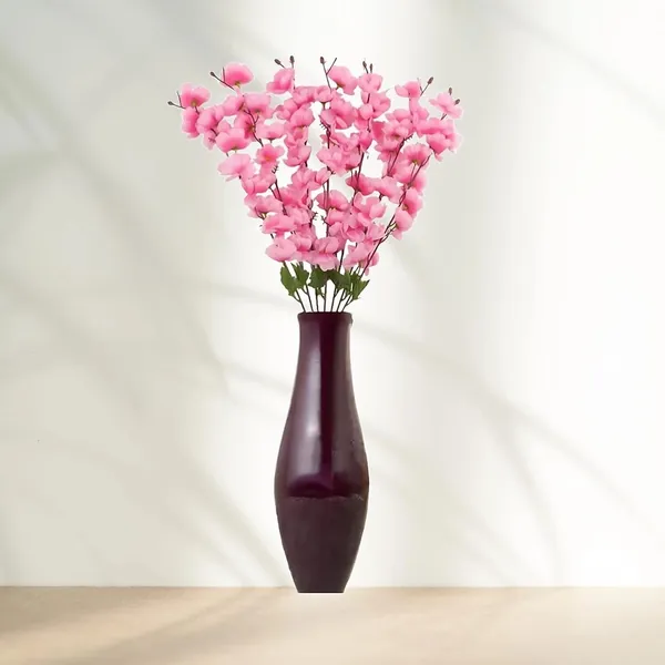 Plastic_Decorative_Pink_Blossom_Artificial_Flower_Bouquet
