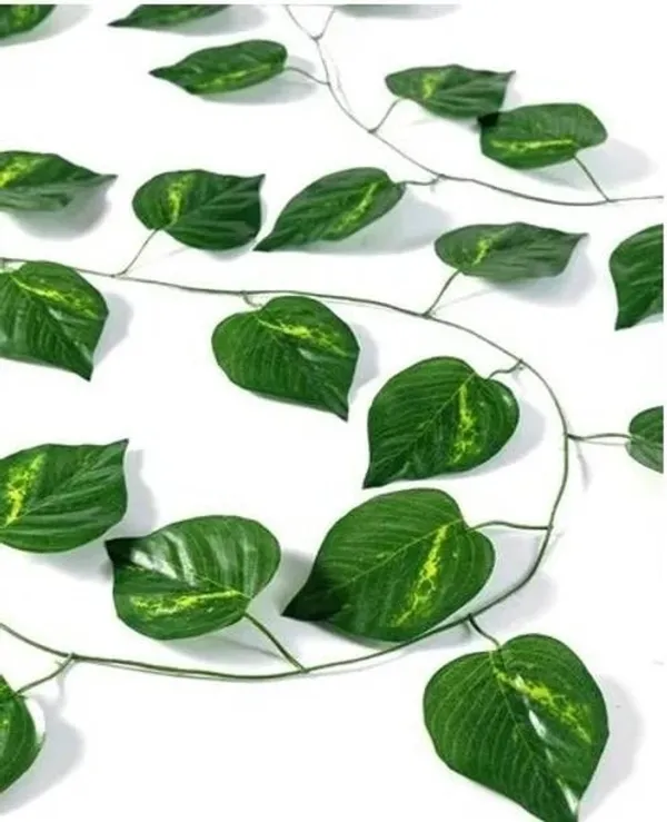 Polyethylene_Green_Leaf_Artificial_Vine_Garland