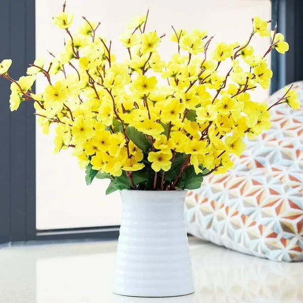 Silk_Yellow_Blossom_Artificial_Flower_Bouquet_pack_of_2