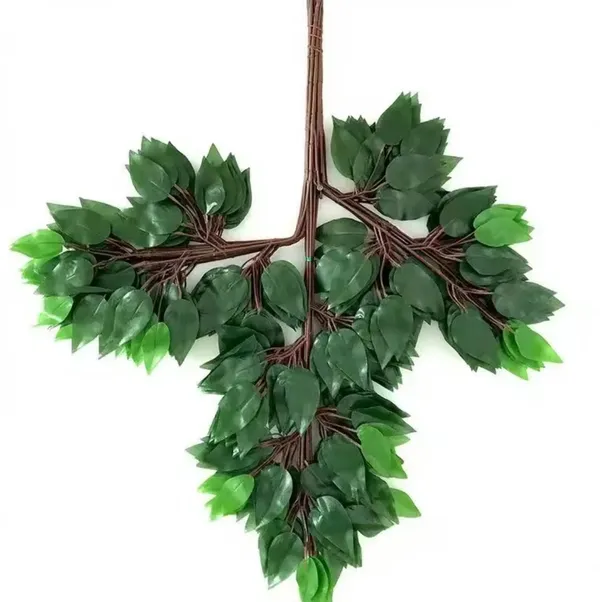 Plastic_Green_Leaf_Artificial_Hanging_Plant