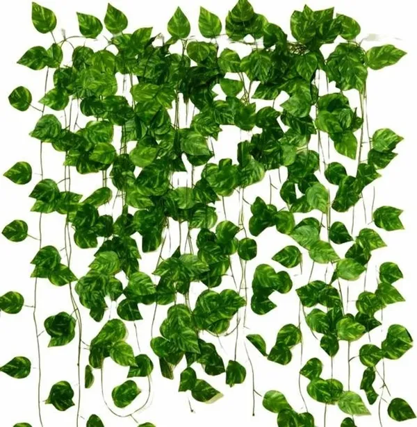 Polyethylene_Green_Leaf_Artificial_Vine_Garland