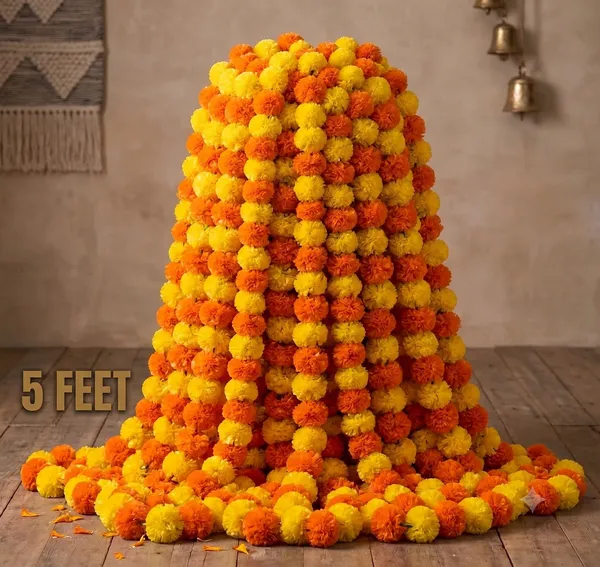 Plastic_Orange_Yellow_Marigold_Artificial_Flower_Garland_(20_pcs)