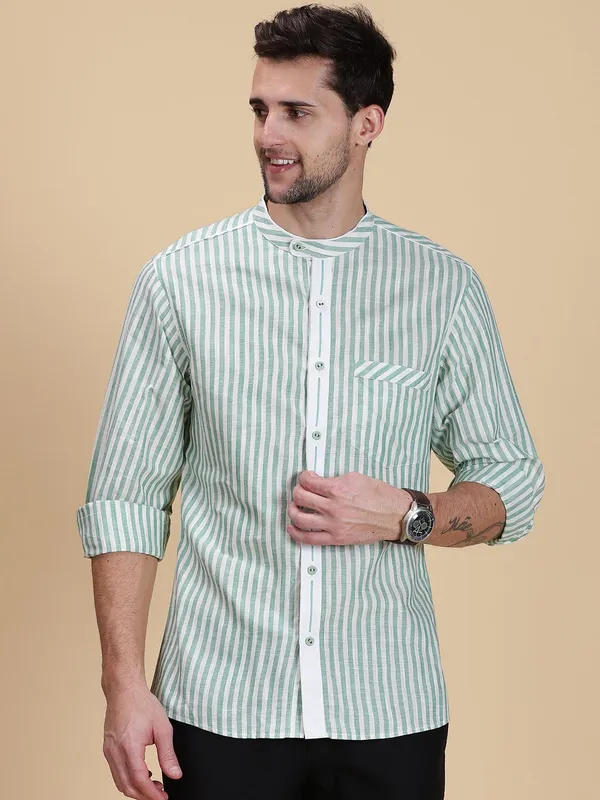 Green_Linen_Regular_Fit_Striped_Casual_Shirt_For_Men