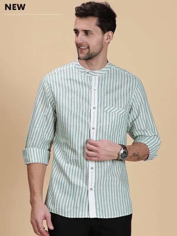 Green_Linen_Regular_Fit_Striped_Casual_Shirt_For_Men