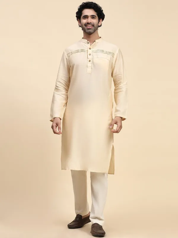 Purple_Chanderi_Silk_Straight_Fit_Embroidered_Nehru_Jacket_Kurta_Set_For_Men