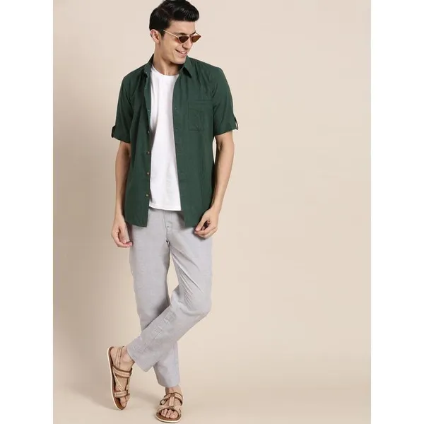 Grey_Cotton_Regular_Fit_Trousers_For_Men
