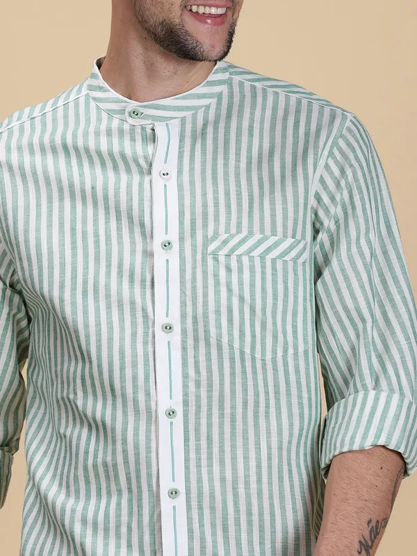 Green_Linen_Regular_Fit_Striped_Casual_Shirt_For_Men