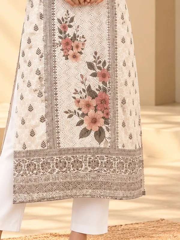 Schiffli_Suit_for_Women_-_Off_White_Self_Work,_Printed_Dupatta_|_Festive_Wear