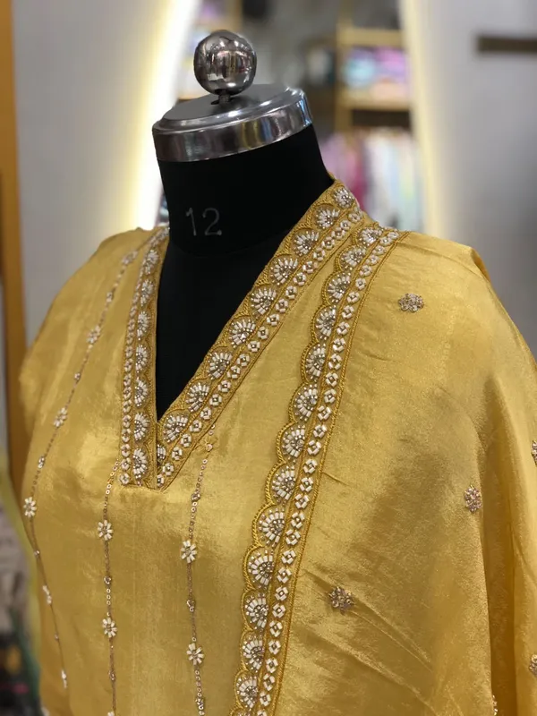 Yellow_Shimmer_A-Line_Embroidered_Kurta_Suit_Set_For_Women