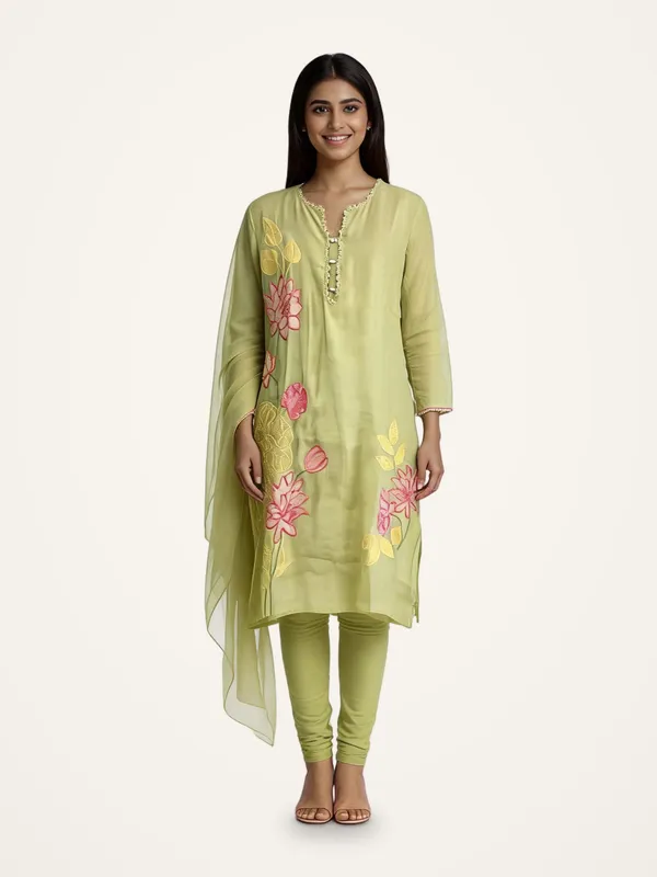 Cotton_Suit_Set_for_Women_-_Light_Green_with_Heavy_Cotton_Dupatta_|_Daily_Wear