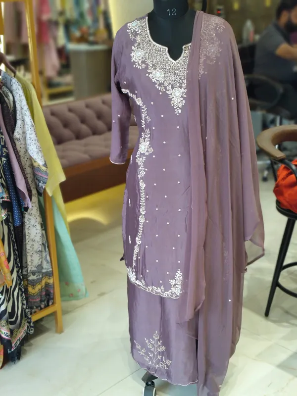 Purple_Chinon_Straight_Embroidered_Kurta_Pant_Set_For_Women