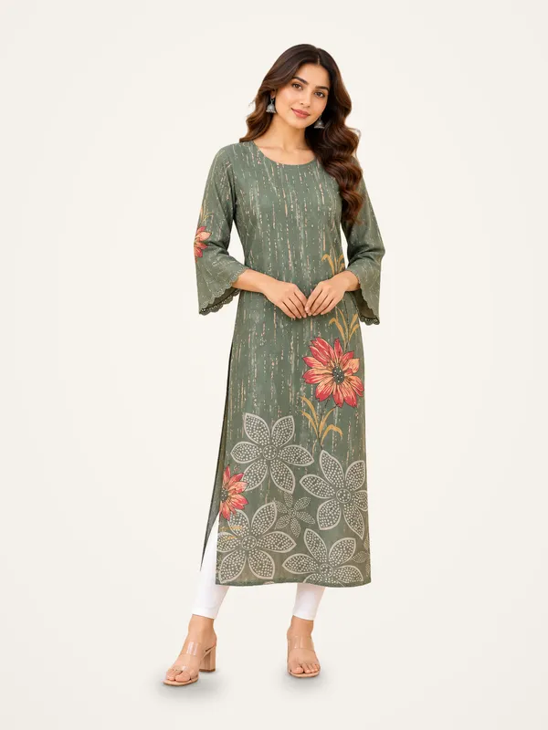 Cotton_Suit_for_Women_-_Green_Hand_Work_with_Printed_Dupatta_|_Daily_Wear