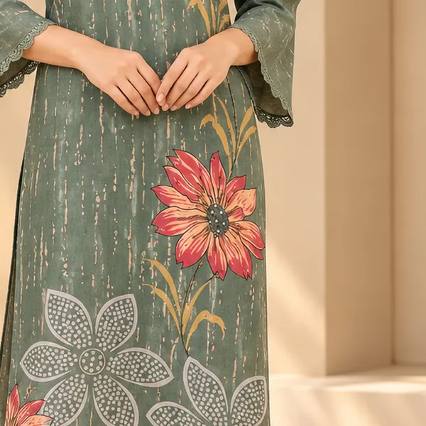 Cotton_Suit_for_Women_-_Green_Hand_Work_with_Printed_Dupatta_|_Daily_Wear