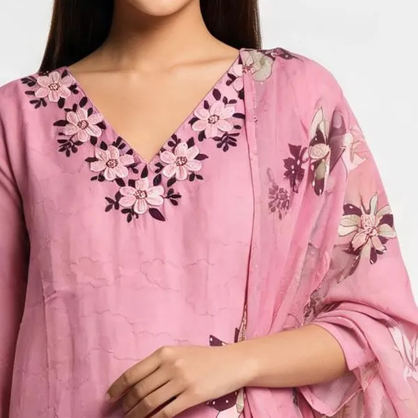 Cotton_Suit_Set_for_Women_-_Pink_with_Printed_Dupatta,_Neck_Detailing_|_Daily