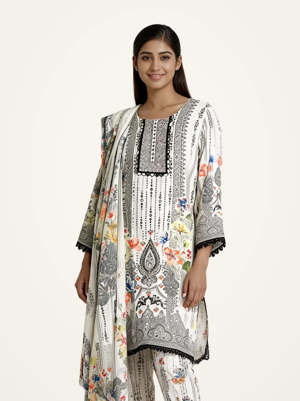 Muslin_Printed_Suit_for_Women_-_Black_and_White_with_Mirror_Work_|_Festive