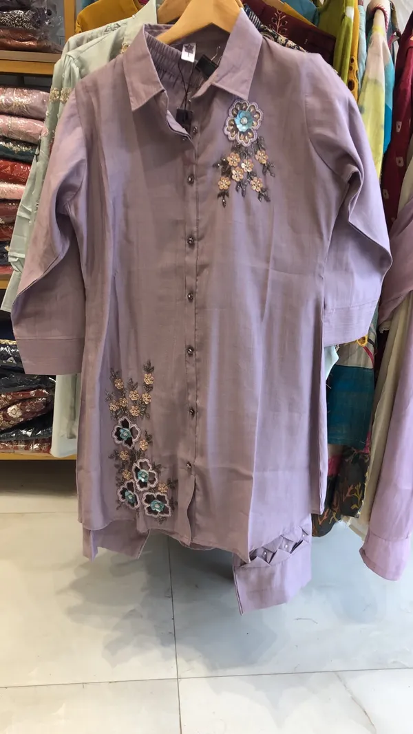 Lavender_Cotton_Relaxed_Embroidered_Shirt_Suit_Set_For_Women