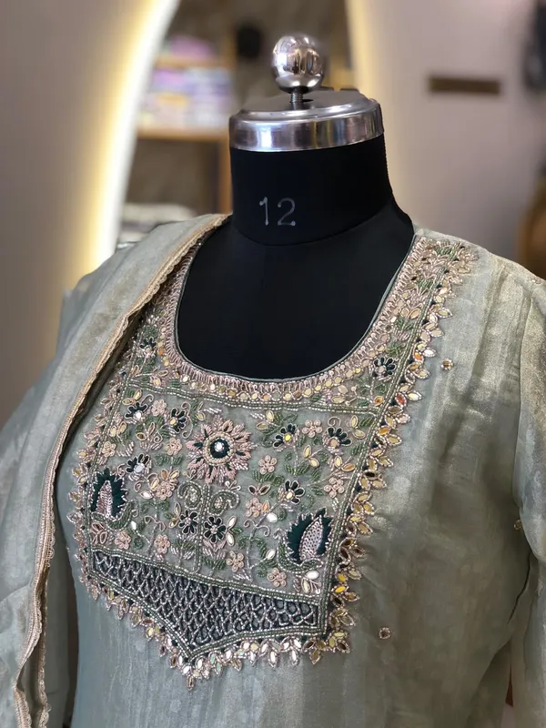 Mint_Shimmer_Tissue_Peplum_Embroidered_Kurta_Suit_Set_For_Women