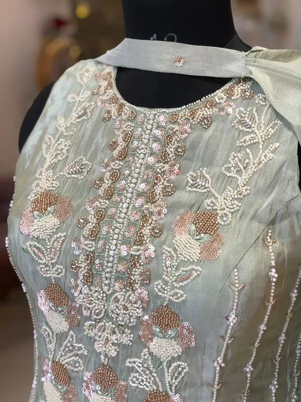 Sage_Green_Shimmer_Embroidered_Jacket_Suit_Set_For_Women