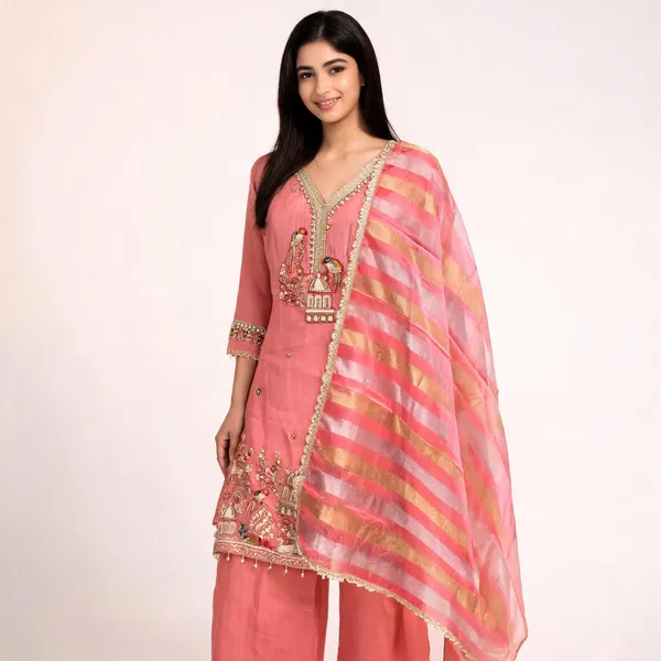 Pink_Shimmer_Embroidered_Ethnic_Suit_Set_For_Women