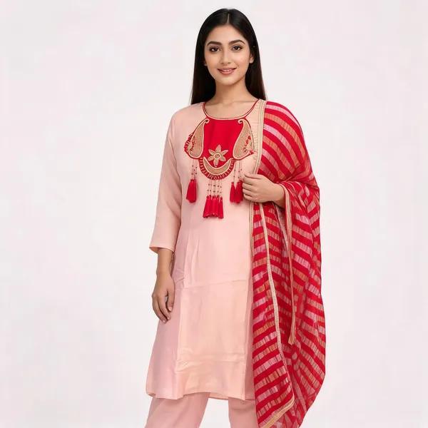 Pink_Shimmer_A-Line_Embroidered_Suit_Set_For_Women