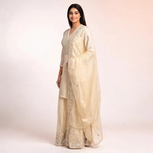 Ivory_Shimmer_Straight_Kurta_Sharara_Dupatta_Set_For_Women