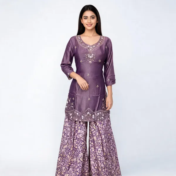 Purple_Shimmer_Straight_Embroidered_Kurti_Garara_Set_For_Women