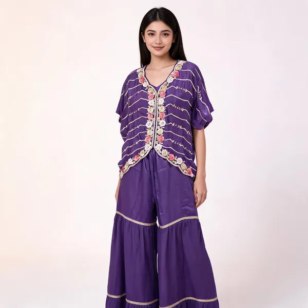 Purple_Chinon_Embroidered_Anarkali_Suit_Set_For_Women