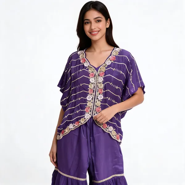 Purple_Chinon_Embroidered_Anarkali_Suit_Set_For_Women
