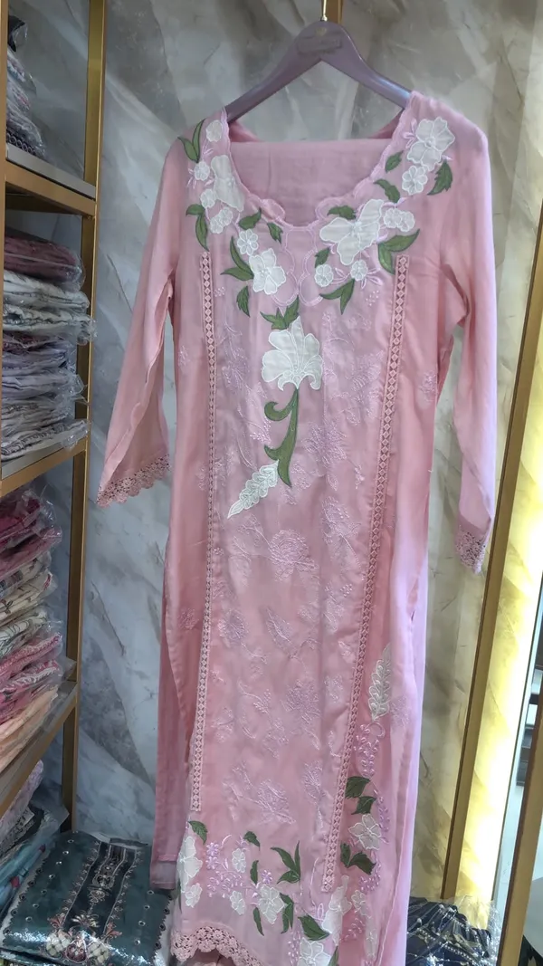 Peach_Cotton_Printed_Kurta_Pant_Dupatta_Set_For_Women