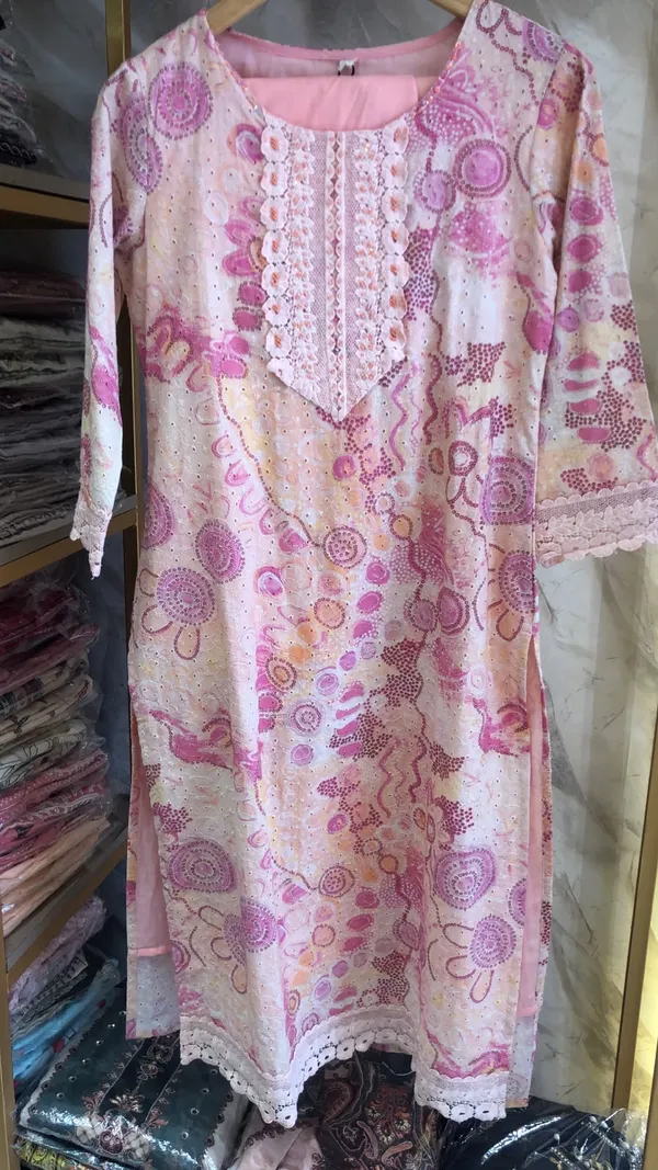 Pink_Schiffli_Lace_Detail_Kurta_Pant_Dupatta_Set_For_Women