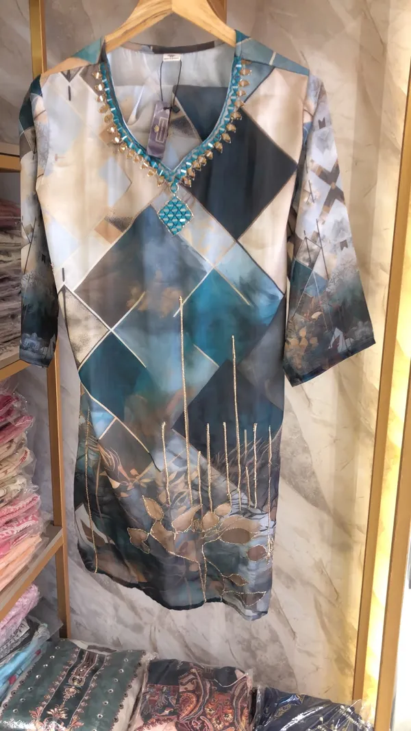 Multi_Georgette_Printed_Kurta_Sharara_Dupatta_Set_For_Women