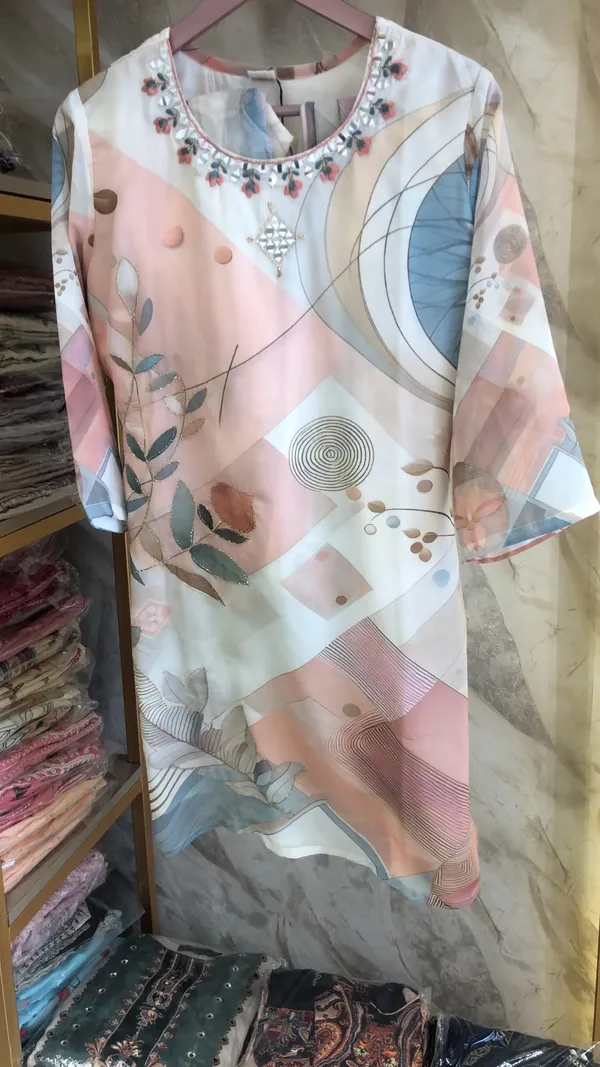 Multi_Georgette_Floral_Kurta_Sharara_Dupatta_Set_For_Women