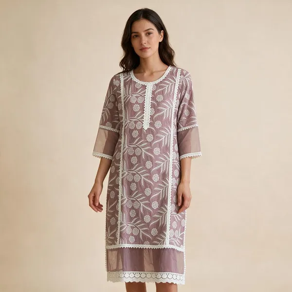 Lavender_Cotton_Schiffli_Organza_Dupatta_Kurta_For_Women