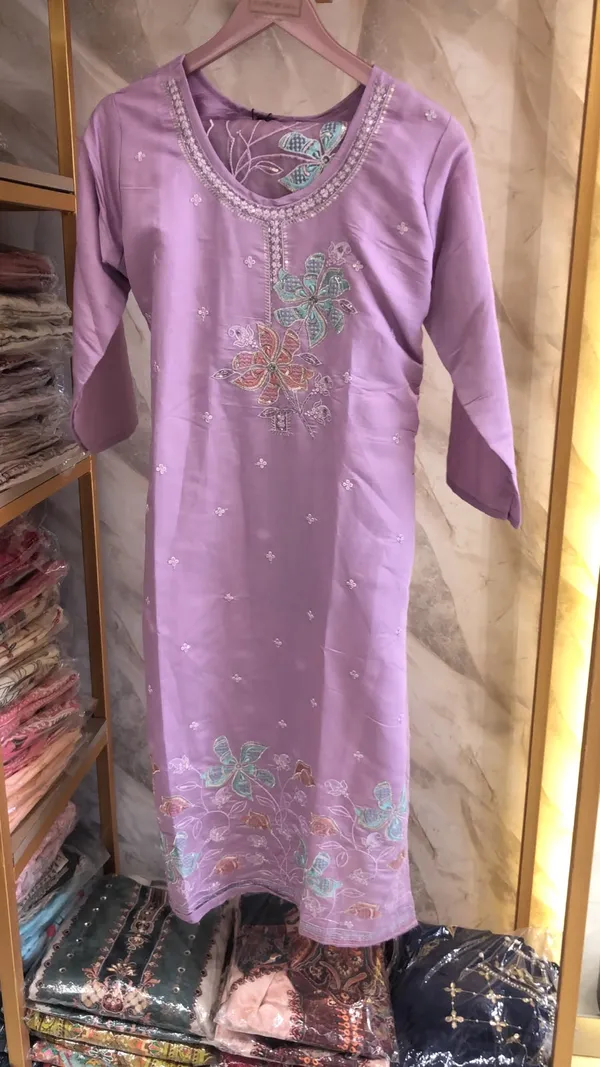 Lavender_Cotton_Embroidered_Kurta_Pant_Dupatta_Set_For_Women