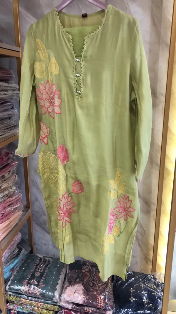 Light_Green_Cotton_Kurta_Pant_Dupatta_Set_For_Women