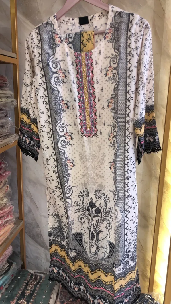 Black_White_Cotton_Kurta_Pant_Dupatta_Set_For_Women