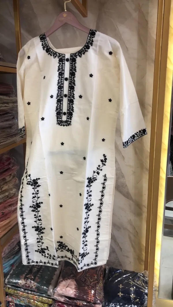 Off_White_Cotton_Intricate_Work_Kurta_Pant_Dupatta_Set_For_Women