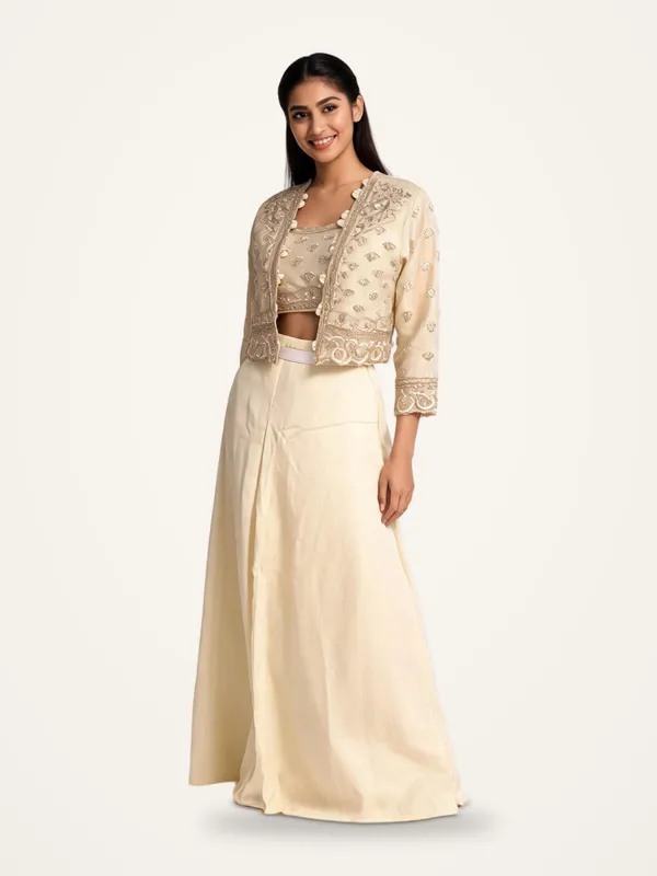 Jacket_Skirt_Set_with_Crop_Top_for_Women_-_Ivory_Shimmer_Heavy_Jacket_|_Party