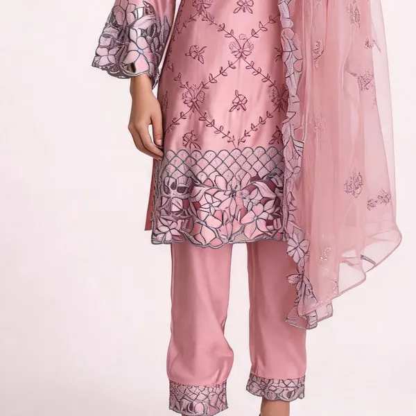 Pakistani_Suit_Set_for_Women_-_Pink_Satin_Laser_Cut_|_Festive_Wear
