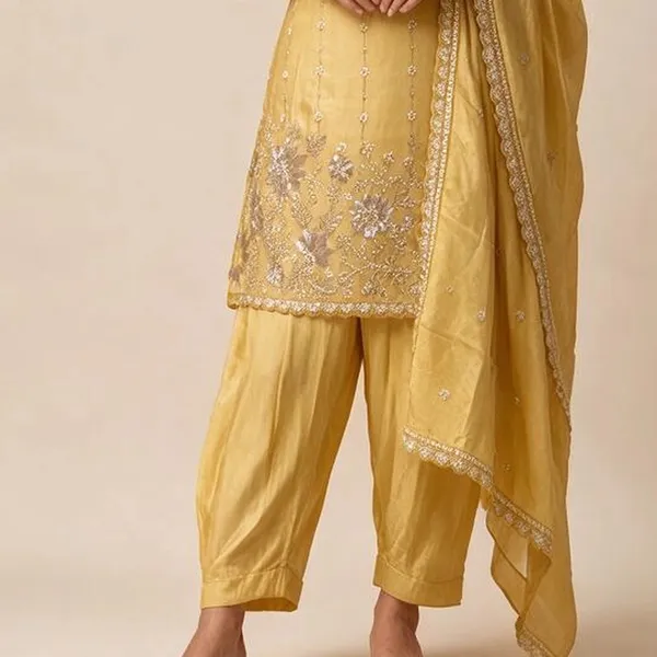 A-Line_Suit_Set_for_Women_-_Yellow_Shimmer_Hand_Work,_Heavy_Dupatta_|_Festive