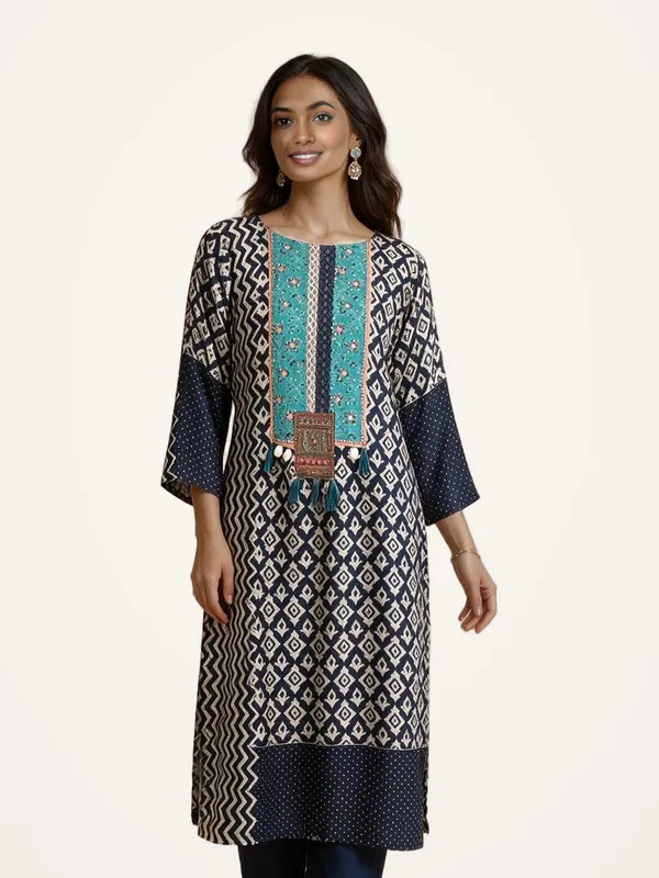 Muslin_Printed_Suit_for_Women_-_Blue_Casual_with_Neck_Detailing_|_Daily_Wear