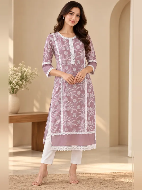 Schiffli_Suit_Set_for_Women_-_Lavender_with_Organza_Dupatta_|_Festive_Wear