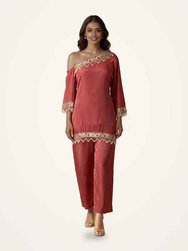 A-Line_Suit_Set_for_Women_-_Peach_Pink_Crepe_Kurti_Pant_Dupatta_|_Festive_Wear