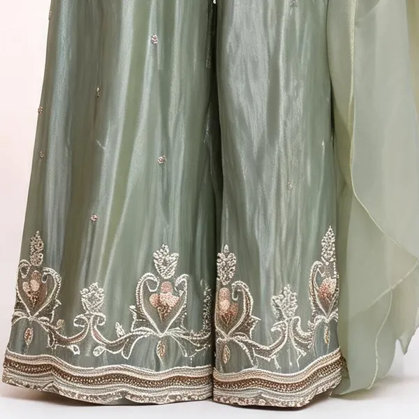 Sharara_Suit_Set_for_Women_-_Sage_Green_Shimmer_Peplum_Heavy_Hand_Work