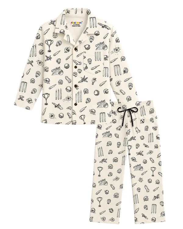 Cream_Printed_Pajama_Set_for_Boys_-_Pack_of_2