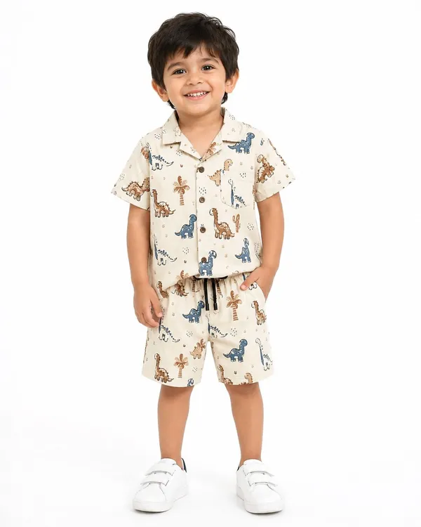 FITWAVEHOSIERY_Boys_Casual_Shirt_Shorts