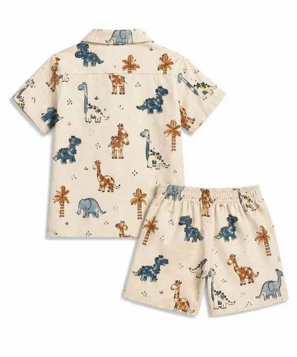 FITWAVEHOSIERY_Boys_Casual_Shirt_Shorts