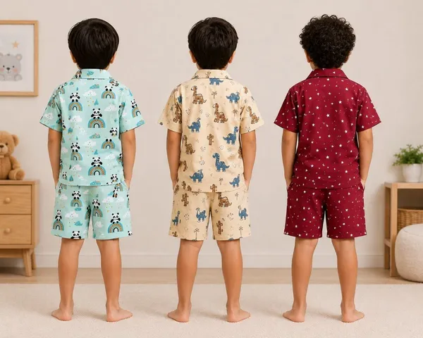 FitWave_Boys_&_Girls_Casual_Shirt_Shorts_(multicolor)