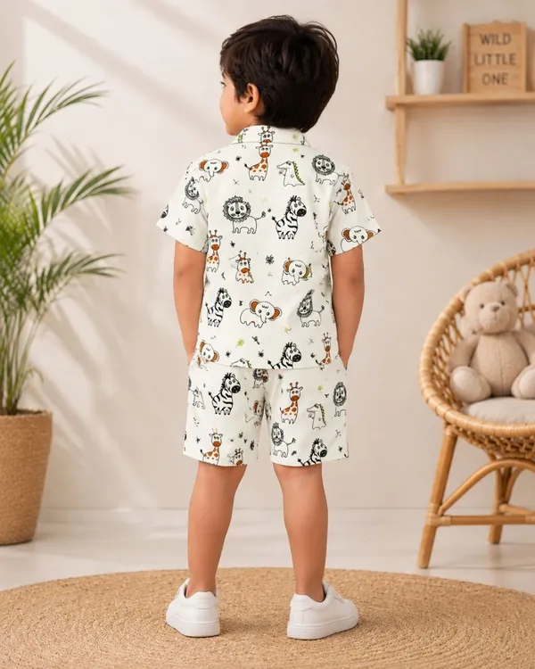 FitWave_Boys_Casual_Shirt_Shorts