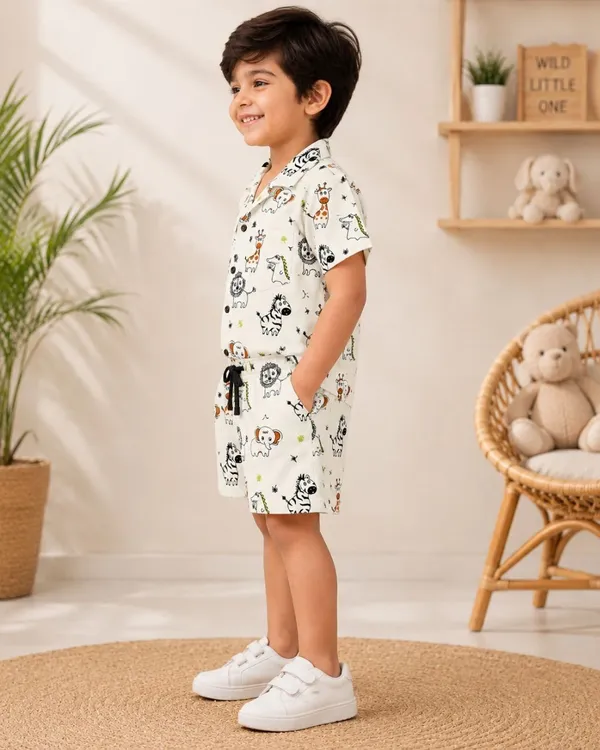 FitWave_Boys_Casual_Shirt_Shorts
